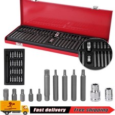 54PC Hex Torx Star Spline Bit