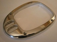 JAGUAR XK8/XKR POLISHED ALLOY 2 BUTTON GEAR LEVER SURROUND( NEW) 1996-2005 ,X100