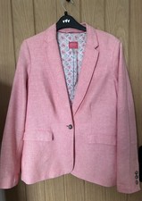 Joules Womens Kira Pink Linen