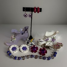 Vintage Jewelry Lot 10‑Pc