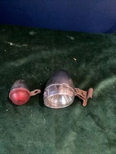 VINTAGE MILLER BICYCLE LIGHTS Untested Spares Or Repairs