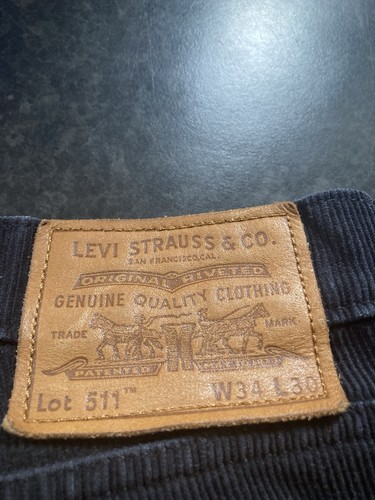 Levi premium 511 men black - men's,