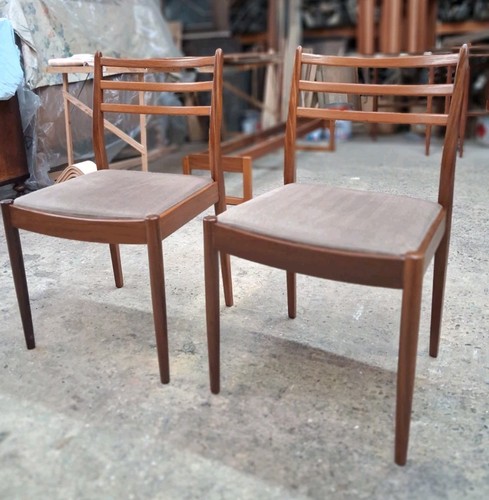 Pair plan teak dining - plan,