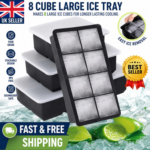 Large silicone ice cube - silicone,