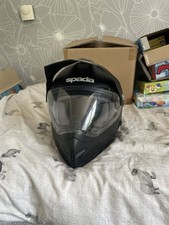 Spada Intrepid 2 Matte Black Adventure Motorcycle Helmet (XS)