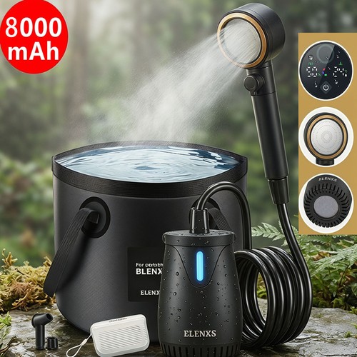 Portable camping shower - portable,