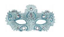 Turquoise Lace Eye Mask |