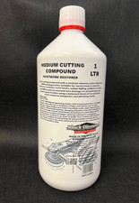 BLACK DIAMOND 1Litre CUTTING COMPOUND non silicone car motorcycle boat