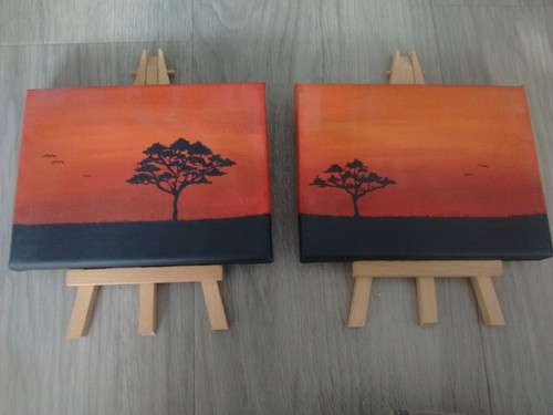 Two miniature original - miniature,