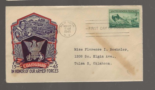 Fdc 936 coast - us, fdc...sc
