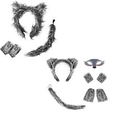 Wolf Costume Set for Kids Wool