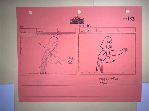 Star wars storyboards robot - star,