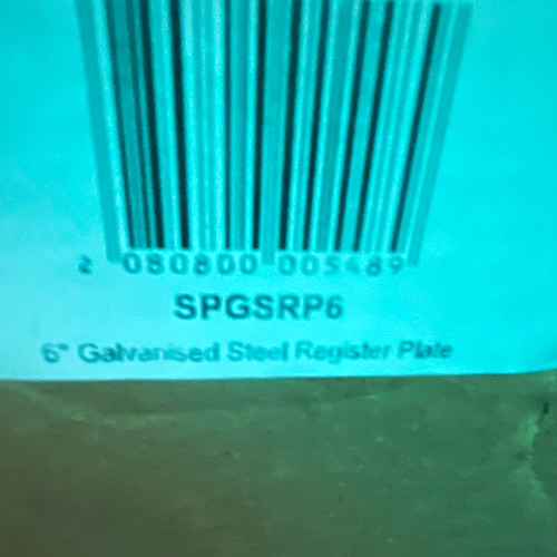 Spgsrp6 6in galvanised - spgsrp6, steel