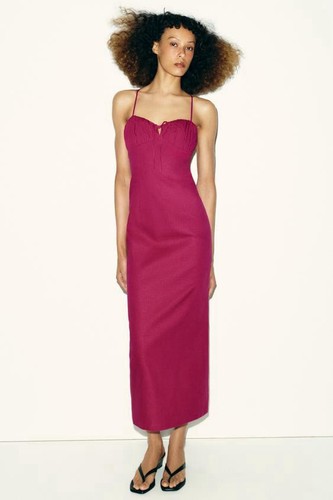 Zara womens magenta pink - zara,