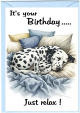 Dalmatian Dog (4"x 6")