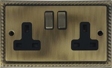 Georgian Light Antique Brass