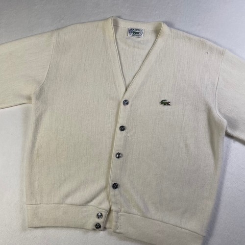 Vtg 80s izod lacoste - vtg, cardigan