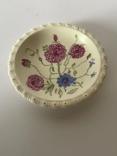 RARE VINTAGE SPODES VELAMOUR SPODE MINIATURE FLORAL DISH COLLECTIBLE SILSDEN