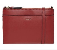 GENUINE DKNY RED SHOULDER OR