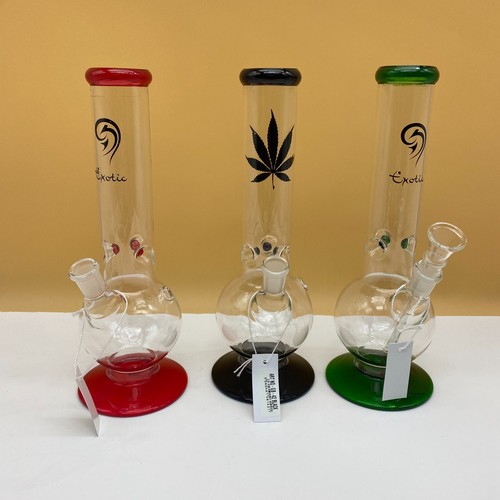 Tall 26cm water glass pipe - tall, 10"