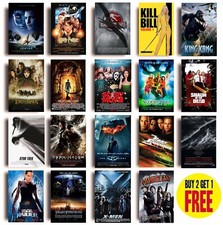 Classic 2000s movie posters - 2000s, a4