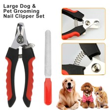 Pet Dog Cat Nail Clippers Professional Toe Trimmer Steel Clipper Grooming Tool