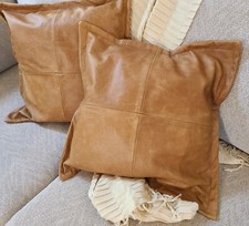 100% Leather Lambskin Pillow