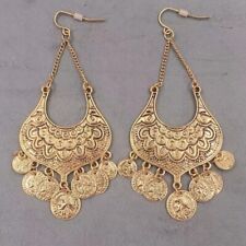 9cm long BOHO roman COINS drop