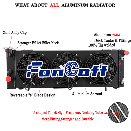 Radiator shroud fan for - radiator,