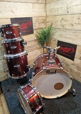 Pearl Export EXX Fusion 5 Piece, Black Cherry Sparkle - IMMACULATE - # 0858