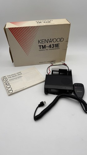 Kenwood 431e 430mhz fm - kenwood,