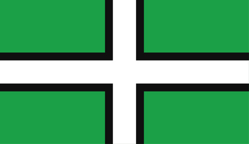 Devon flag self adhesive - self,