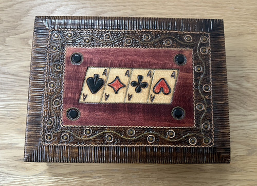 Vintage hand carved - hand,