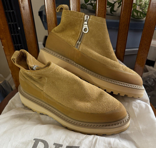 Diemme beige suede ankle boots - beige,