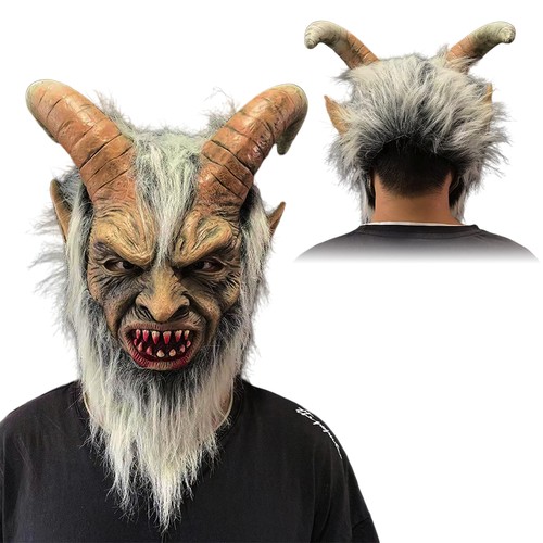 Sheep horn devil head men - devil, men's
