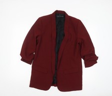 Zara Woman Burgundy Longline