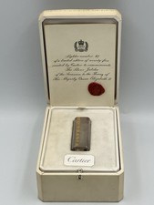 Cartier Silver Jubilee Lighter Limited to 75 Sterling Silver Boxed with Papers