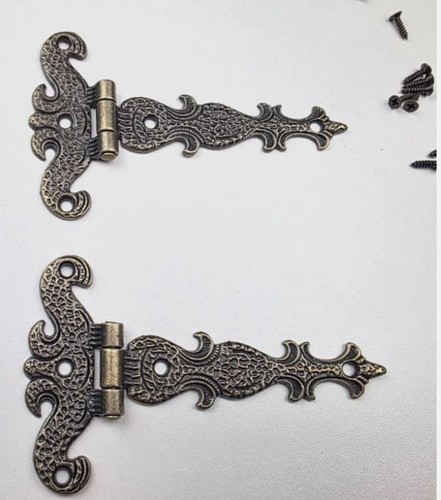 Ornate hinges antique - hinges,