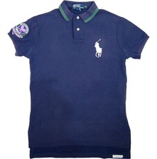 Ralph Lauren Polo Men's XS Wimbledon 2010 Blue Short Sleeve T-Shirt