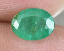 Unheated 1.00 Ct Natural Green