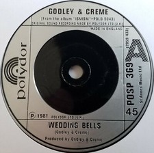 Godley & Creme - Wedding Bells - 7" Vinyl Single