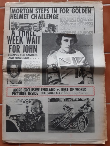 Speedway mail newspaper - speedway,