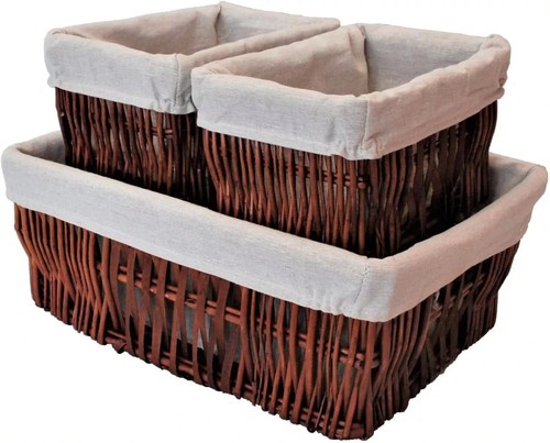 Set storage baskets with - set, 3