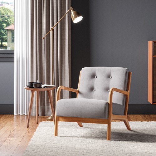 Modern solid wooden fabric - solid,