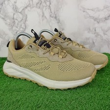 Jack WolfSkin Trainers Size 5 Womens Beige Trail Shoes Running Walking Bungee