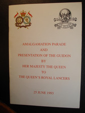 Queen's Royal Lancers 1993 Cavalry British Army Military History Regiment