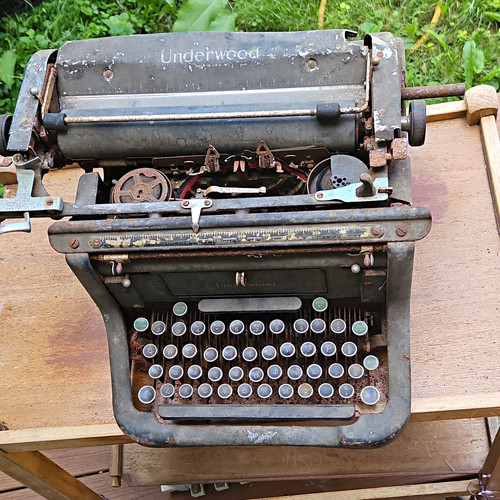 Underwood vintage manual - vintage,