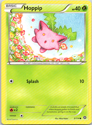 Pokemon hoppip 114 steam - pokemon, 3/114