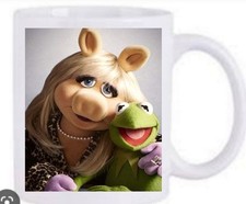 The Muppet Show Kermit and Miss Piggy   mug Dishwasher Safe New free postage
