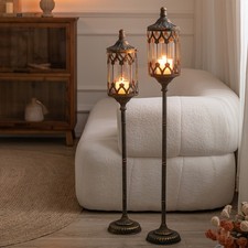 Vintage Floor Candelabra 37"